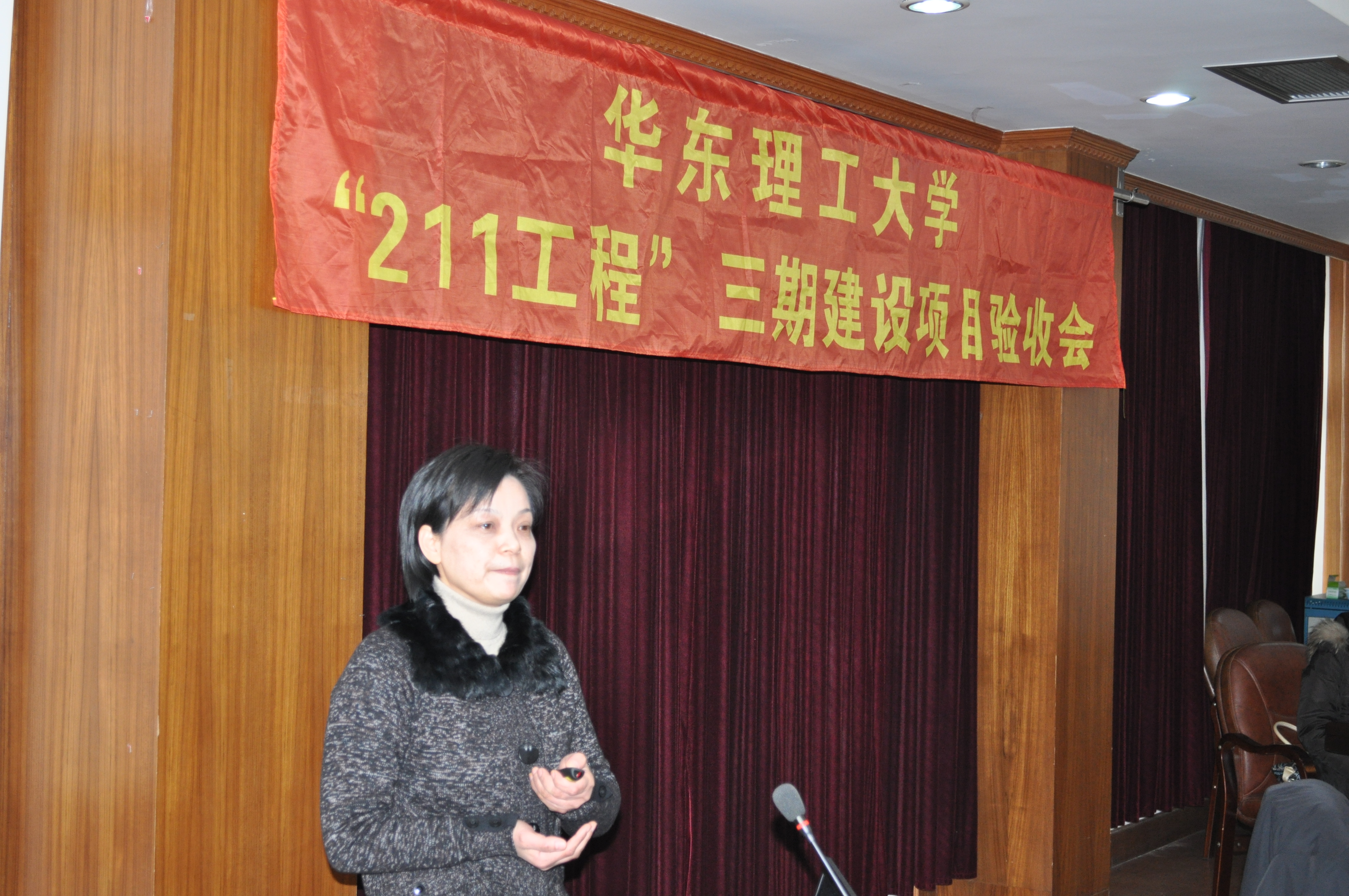 项目负责人国产色情网
常务副院长徐玉芳教授汇报工作